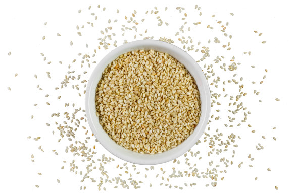 Sesame seeds.