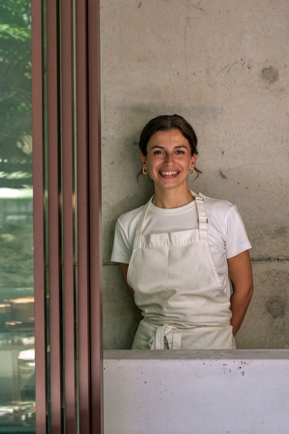 Özge Kalvo, head chef at Olympus Dining, Redfern.