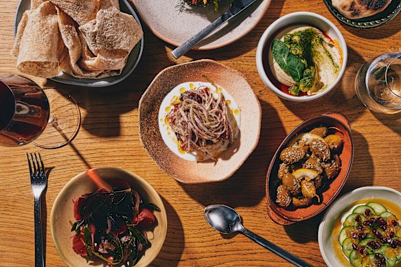 The menu at Watermans draws on the cooking of Greece, Cyprus, Turkey and Lebanon.