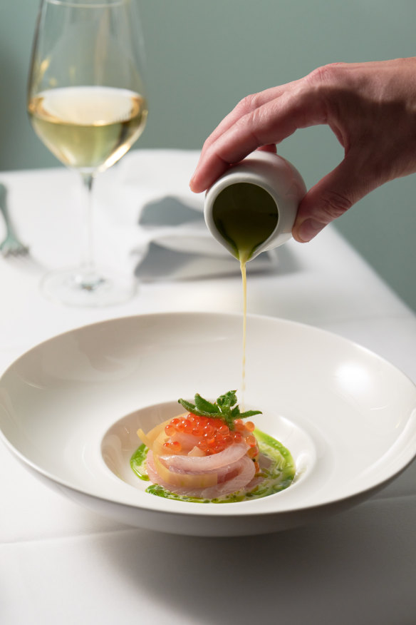 Fine dining.