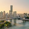 The Story Bridge, one of the major arterials linking the north and south sides of Brisbane.