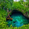 To Sua Ocean Trench in Samoa.
