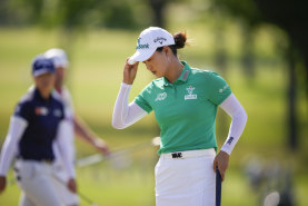 Tied for the lead: Minjee Lee.