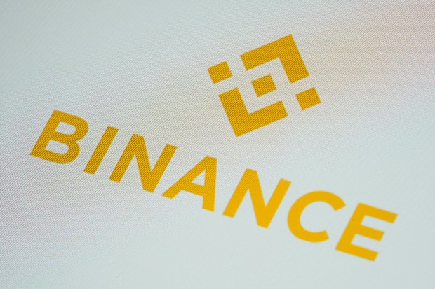 FILE - The Binance logo is seen on a smartphone, Feb. 28, 2023, in Marple Township, Pa. (AP Photo/Matt Slocum, File)