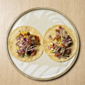 Al pastor tacos.