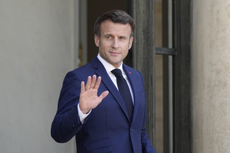 French President Emmanuel Macron has expressed concern about Russian humiliation in defeat.