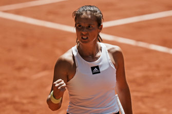Russia’s Daria Kasatkina is through to the French Open semi-finals.