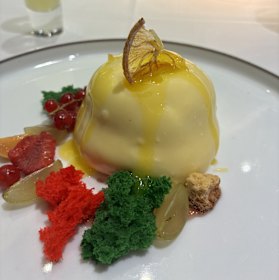 The desserts are all pretty tempting, but anything with lemon is a safe bet on MSC.