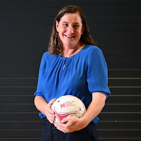 Netball Australia boss Stacey West.