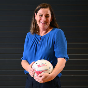 Netball Australia boss Stacey West.