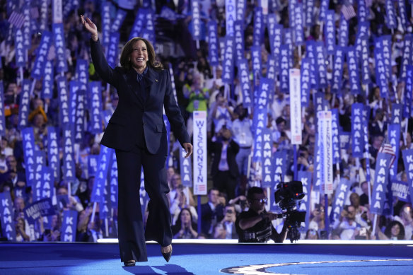 Vice President Kamala Harris, the Democratic presidential nominee.