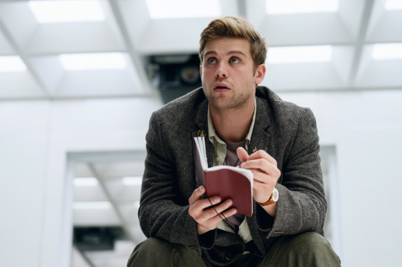 Leo Woodall stars as a maths prodigy in the British thriller Prime Target.