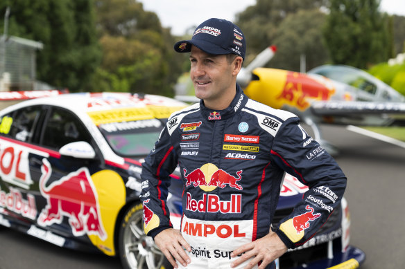 Jamie Whincup at Bathurst this week.