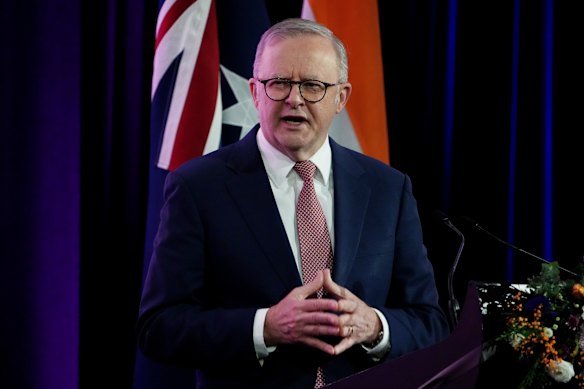 Prime Minister Anthony Albanese will announce world-first standards on artificial intelligence.