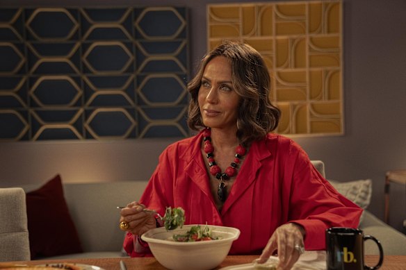 Right in front of my salad?
