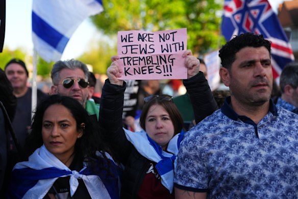 A “Stop the Hate” protest was held at Golders Green following the stabbings.