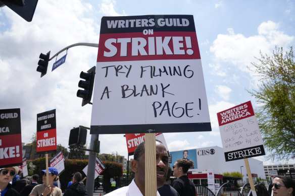 TV and movie writers went on strike this week.
