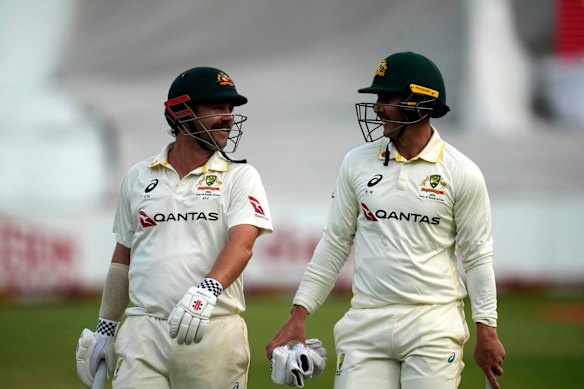Travis Head and Nic Maddinson.