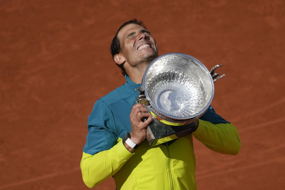 Rafael Nadal admits there were times when he contemplated retirement.