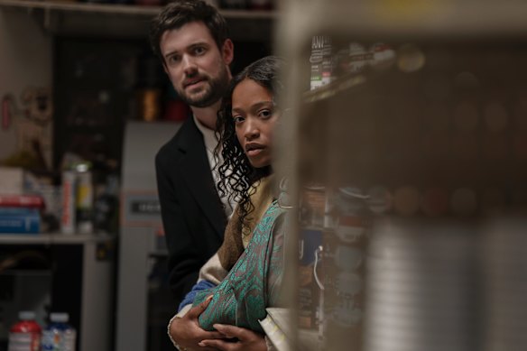 Jack Whitehall and Keke Palmer in The Burbs. 