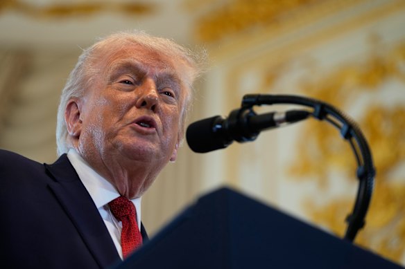 O presidente Donald Trump diz que a Groenlândia é vital para a segurança nacional dos EUA.