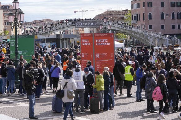 Venice recently introduced a charge for tourists to combat over-tourism.