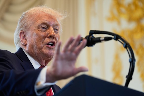 US President Donald Trump.