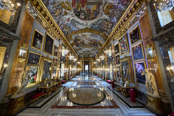 View of the Galleria Colonna.