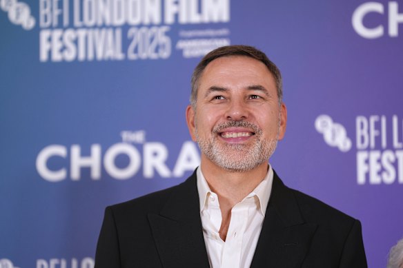 David Walliams at the London film festival in London in October.