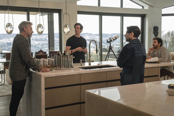 Grandeur and silence: the house became part of the story.