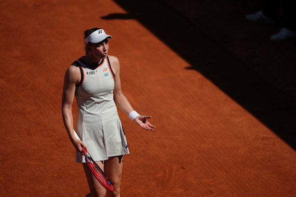 Australian Open champion Elena Rybakina suffered a shock second-round exit.