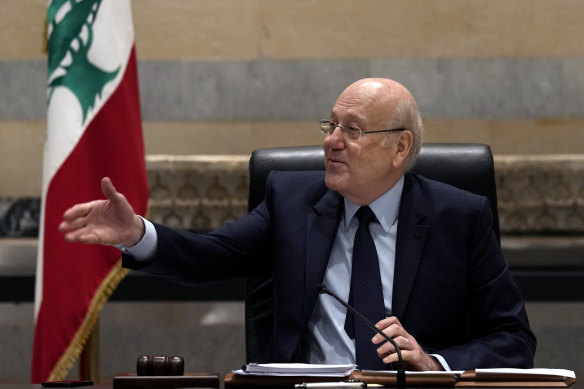 Lebanese Prime Minister Najib Mikati.