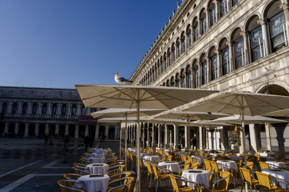 St. Mark’s Square in Venice is not the place to look for an authentic, good-value meal.