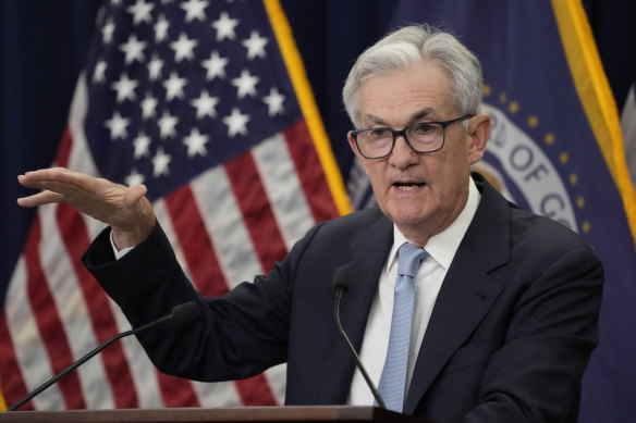 Federal Reserve chair Jerome Powell. The Fed could raise its interest rate again next month.