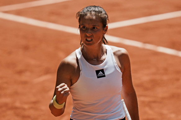 Russia’s Daria Kasatkina is through to the French Open semi-finals.
