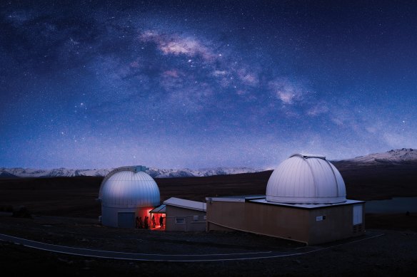 The Mount John Observatory near Tekapo.