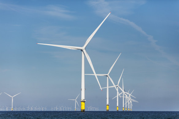 The federal government has selected several projects to start development of offshore wind farms near the Gippsland coast.