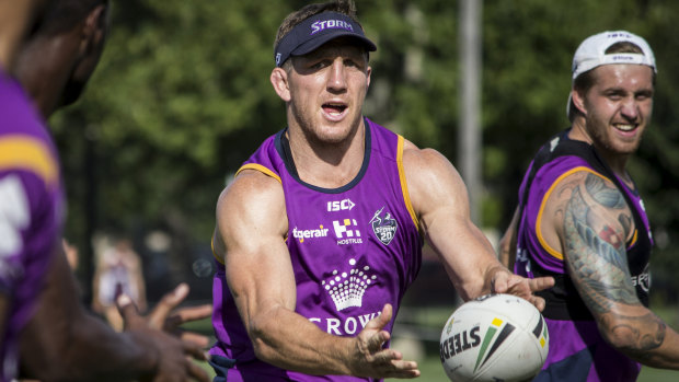 Ryan Hoffman is back for the Melbourne Storm.