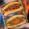 The GOAT and cold cuts banh mis from Banh Mi Stand.
