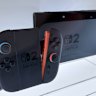 The Switch 2 on display at a media preview in New York.