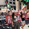 Hundreds of protesters gathered in the CBD on Sunday, calling on the Queensland government to repeal its contentious hate-speech laws.