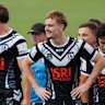 Lachlan Galvin playing NSW Cup on Monday.