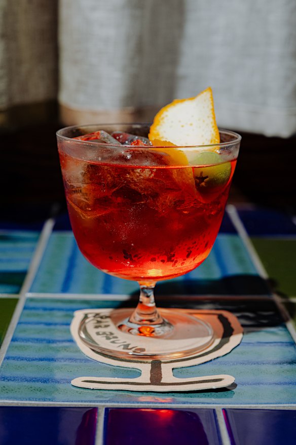 Bar Bruno's negroni.