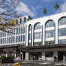 The completed Fortis retail and commercial building at 2 Guilfoyle Avenue, Double Bay.