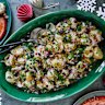Jewelled potato salad.