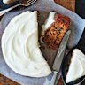 Top with cream cheese or a dusting of icing sugar.