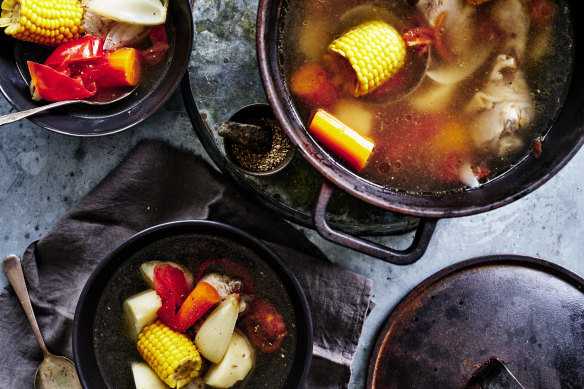 Adam Liaw’s ABC chicken soup.