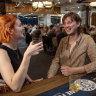 Punters at Petersham Bowling Club at Tuesday trivia night, which regularly attracts more than 100 people.