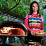 Dani Valente tests out three portable pizza ovens.