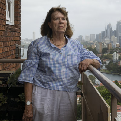 Jan’s building has concrete cancer and harbour views. Developers are trying to persuade her to sell